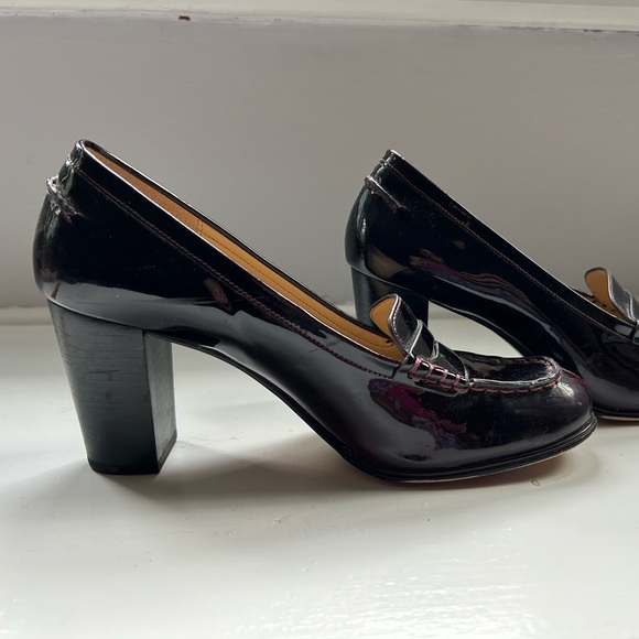 Michael Kors Chunky Heeled Penny Loafers - Picture 1 of 8
